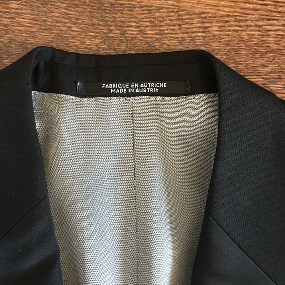 Baumler Men's Tuxedo Style Black Blazer Jacket Size EU 50 Made Austria